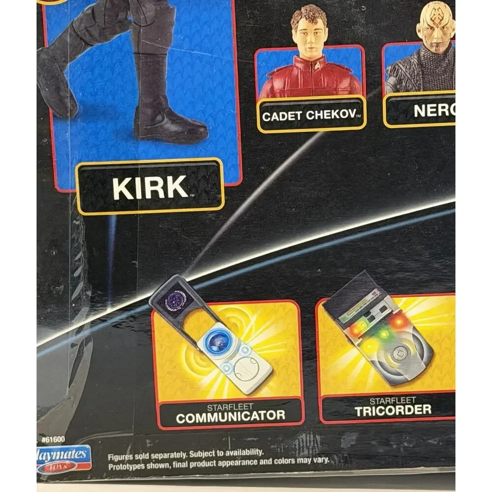 2009 Playmates Star Trek Warp Collection Scotty Action Figure & Accessories NOS